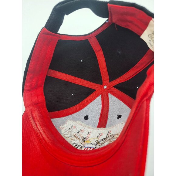 2011 Bike Week Daytona Beach Hat American Eagle Red White Black - Picture 5 of 5